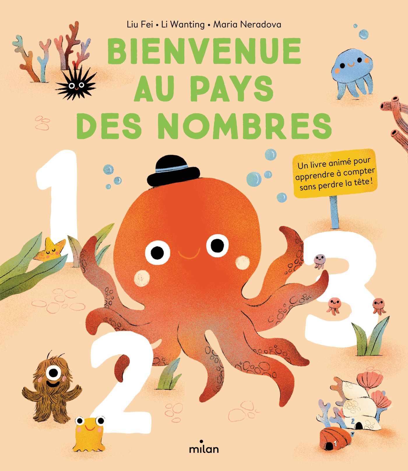 Bienvenue Au Pays Des Nombres Un Livre Anim Pour Apprendre Compter