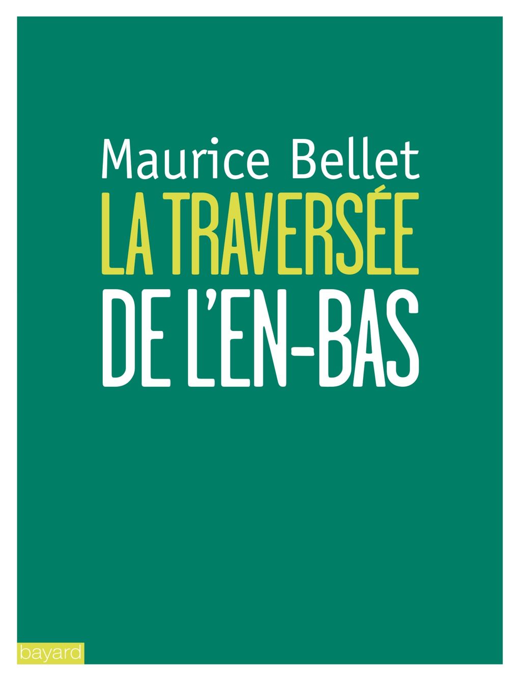 « TRAVERSÉE DE L’EN-BAS (LA) » cover