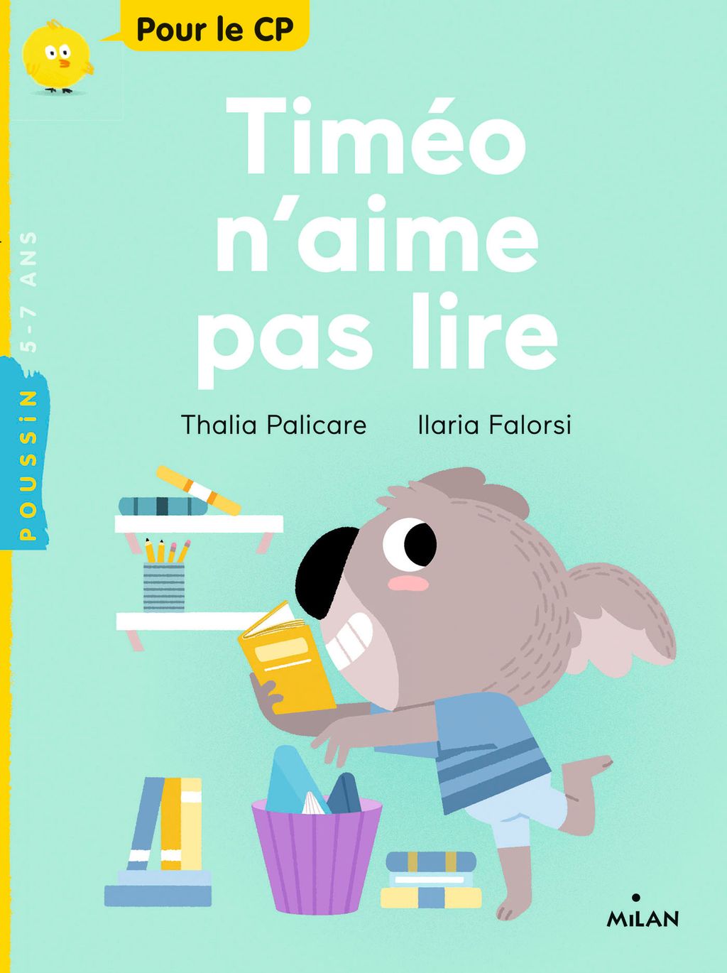 Timéo n'aime pas lire - Editions Milan