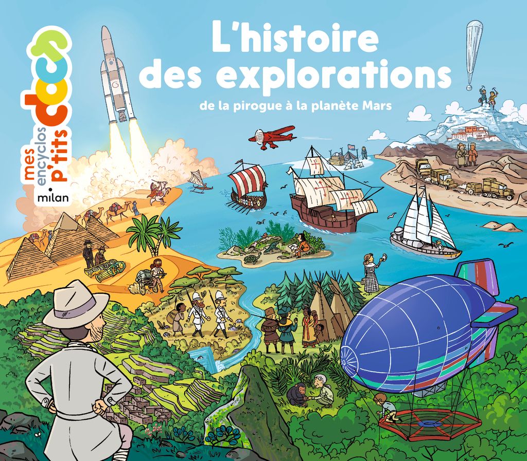 « L’histoire des explorations » cover