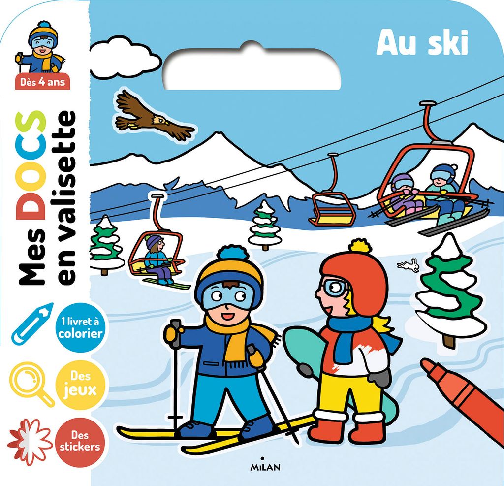 Couverture de « Au ski »