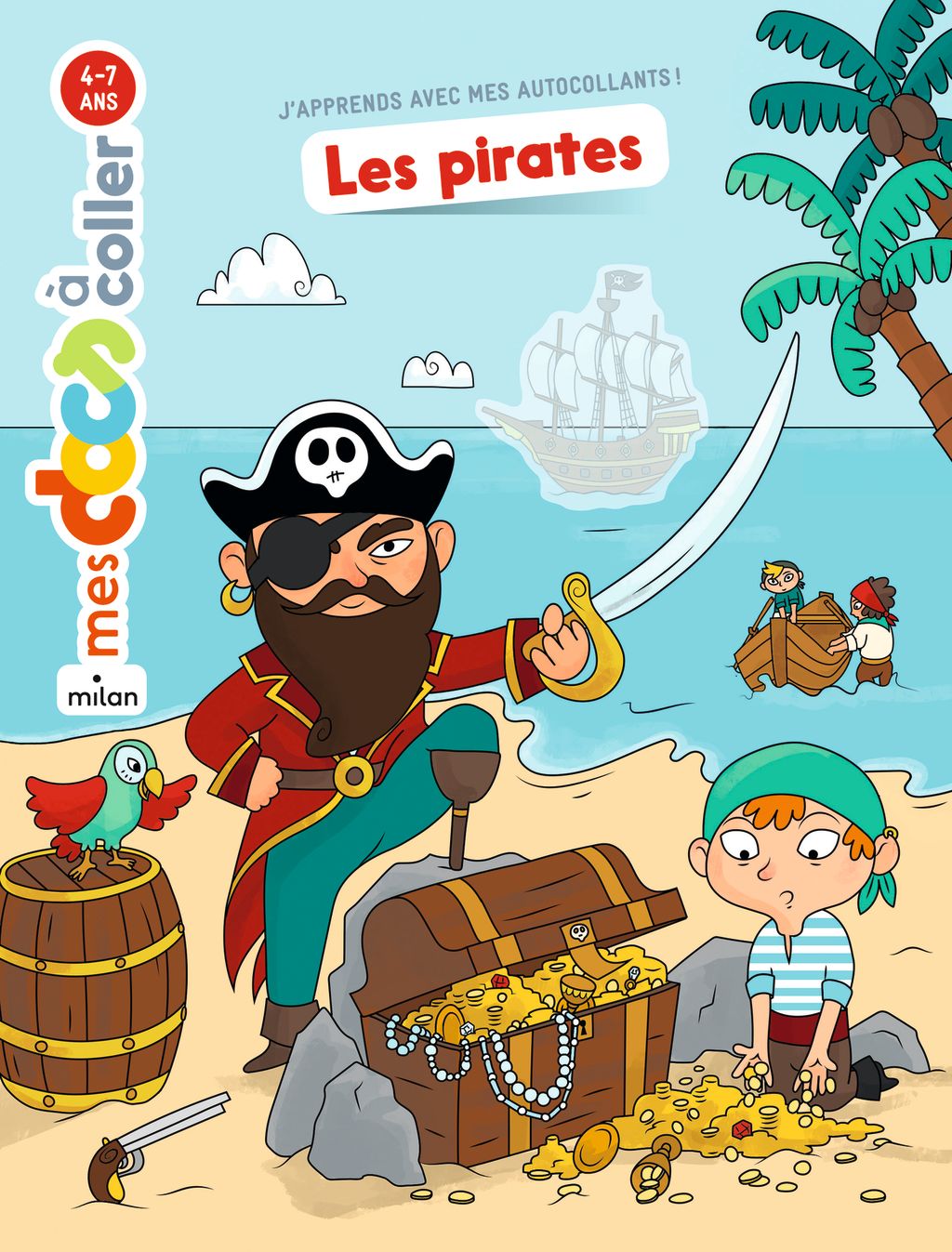 « Les pirates » cover