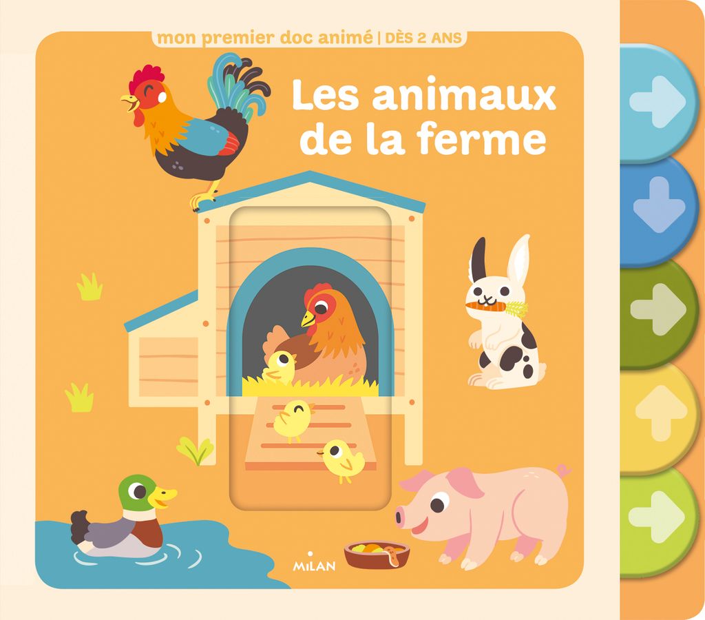 Les Animaux De La Ferme Editions Milan