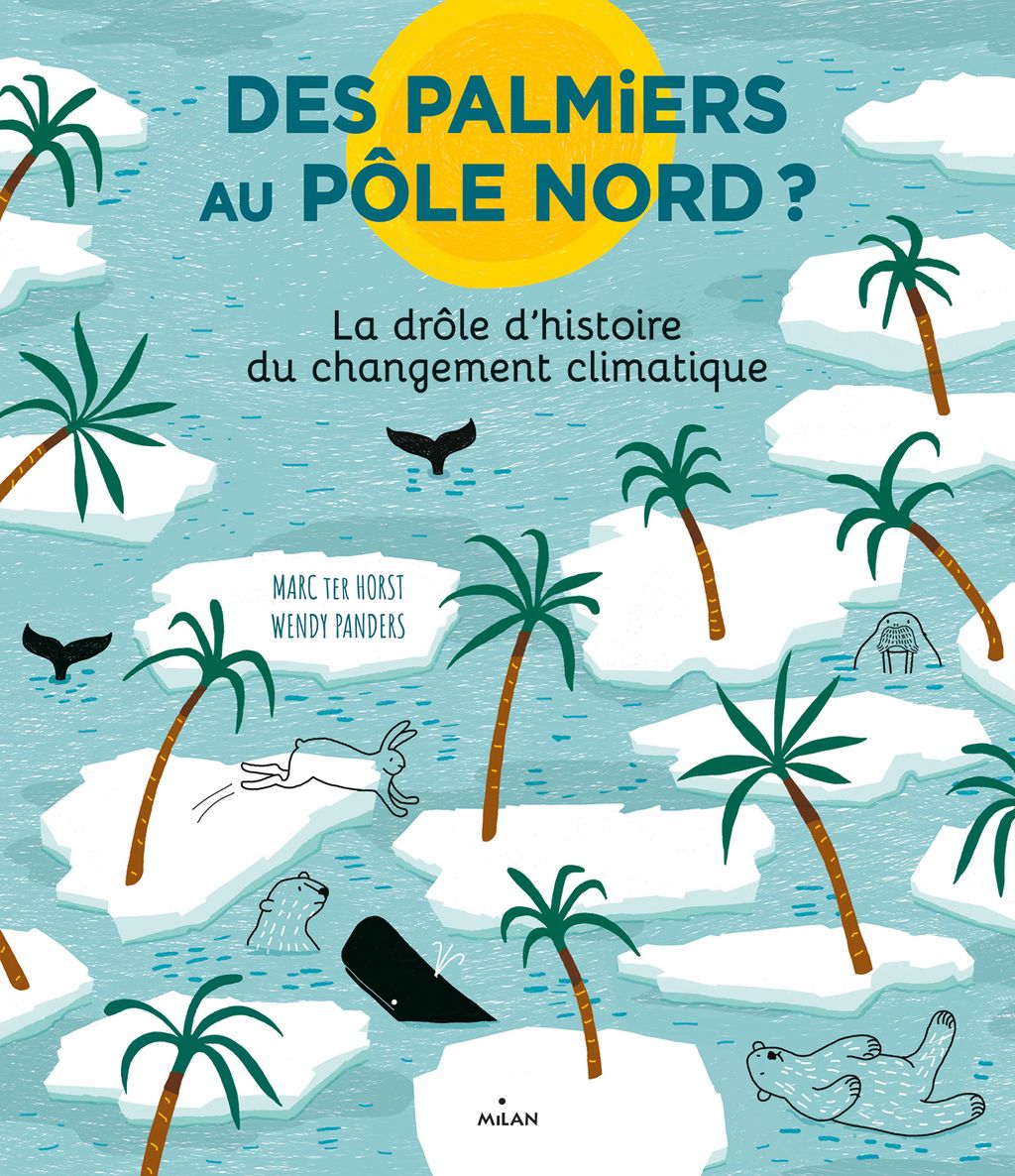 Couverture de « Des palmiers au pôle Nord ? La drôle d’histoire du changement climatique »