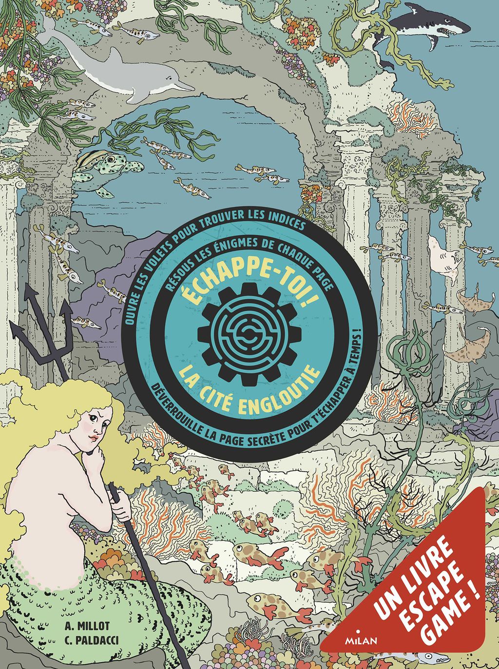 « Échappe-toi – La cité engloutie » cover