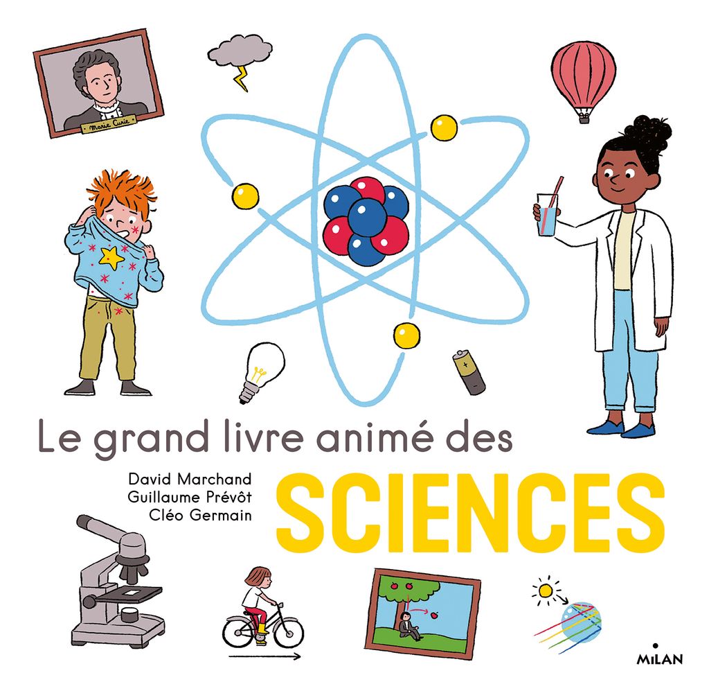 « Le grand livre animé des sciences » cover