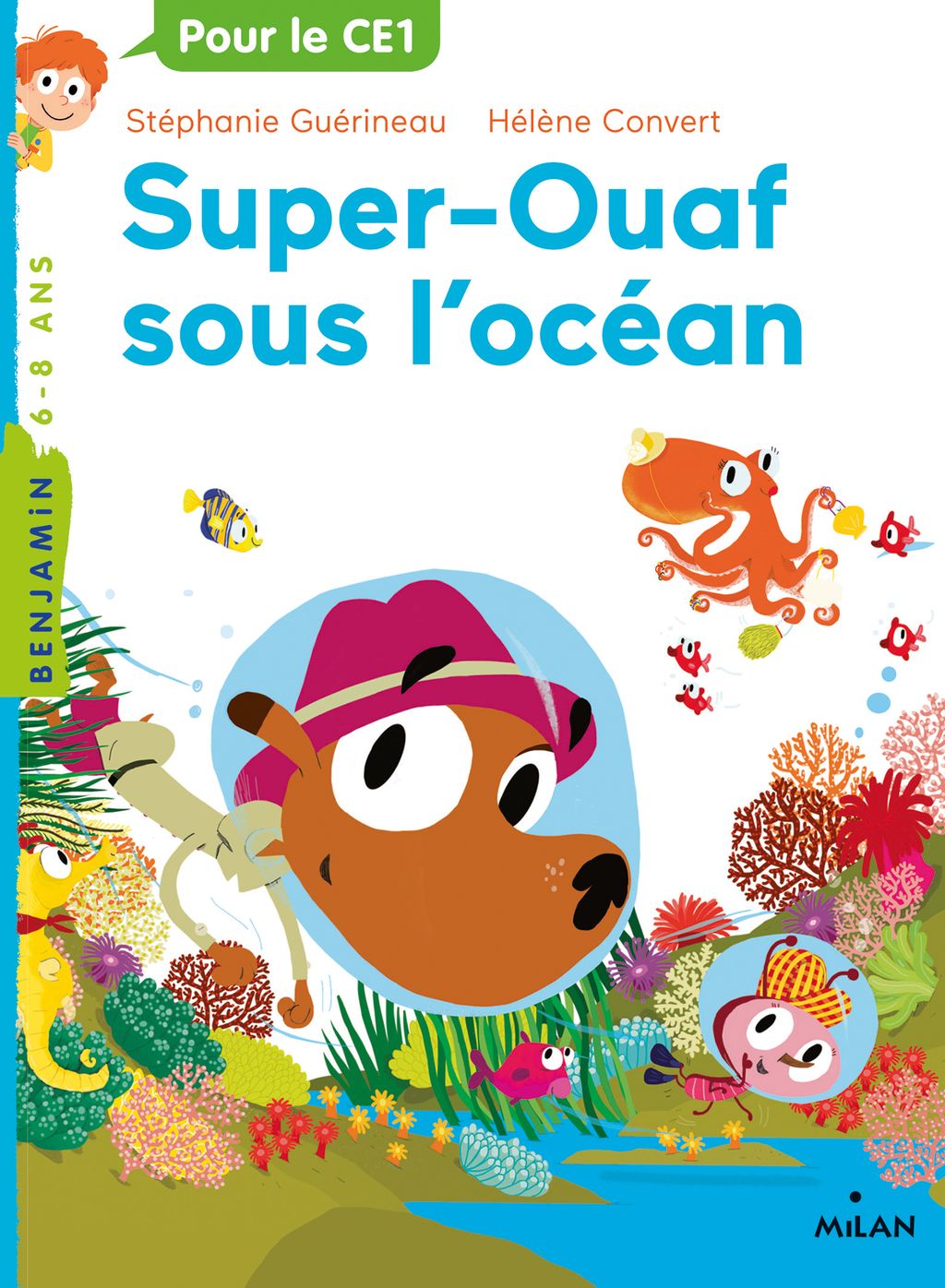 « Super-Ouaf sous l’océan » cover