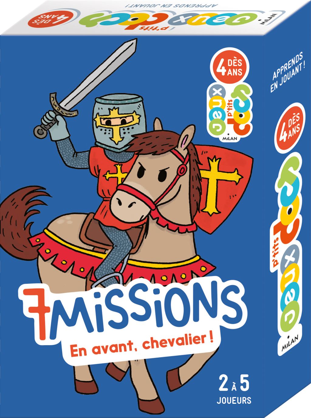 Couverture de « 7 missions – En avant, chevaliers ! »
