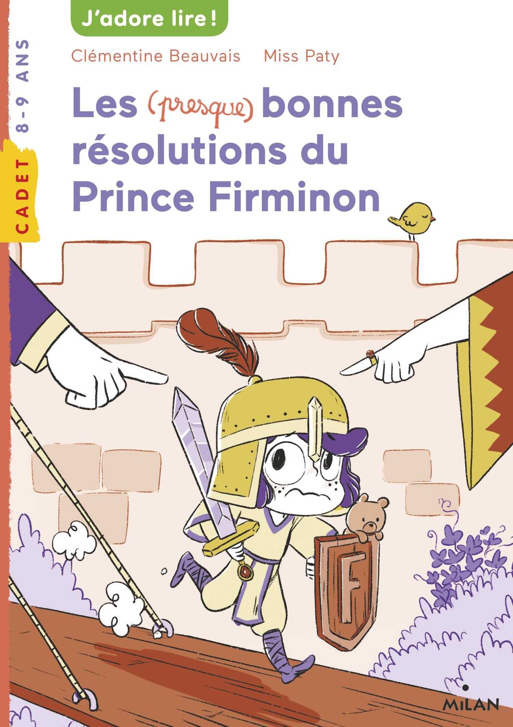 Couverture de « Les (presque) bonnes résolutions du prince Firminon »