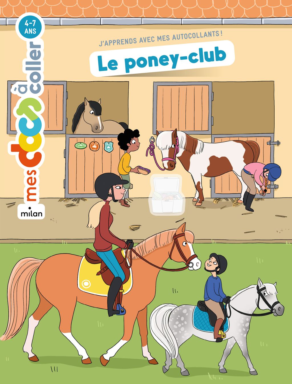 Couverture de « Le poney-club »