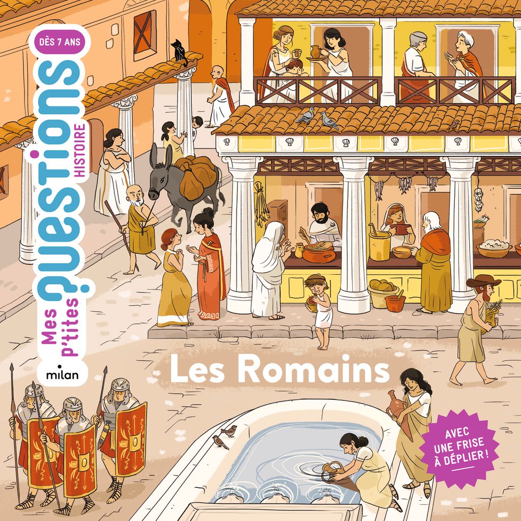 Couverture de « Les Romains »