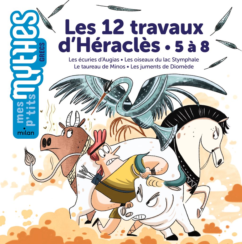 Couverture de « Les 12 travaux d’Héraclès – 5 à 8 »