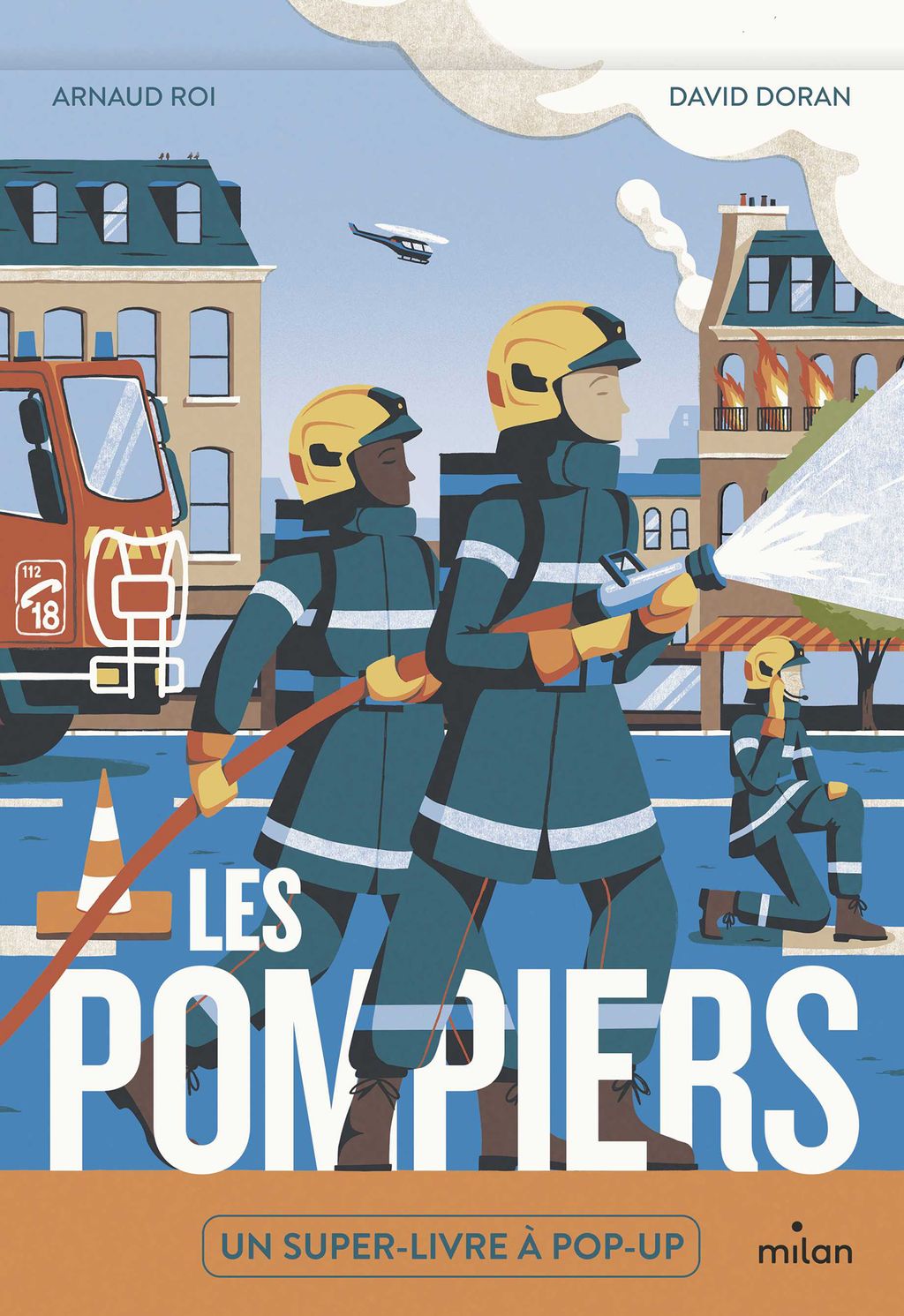 Couverture de « Les pompiers »