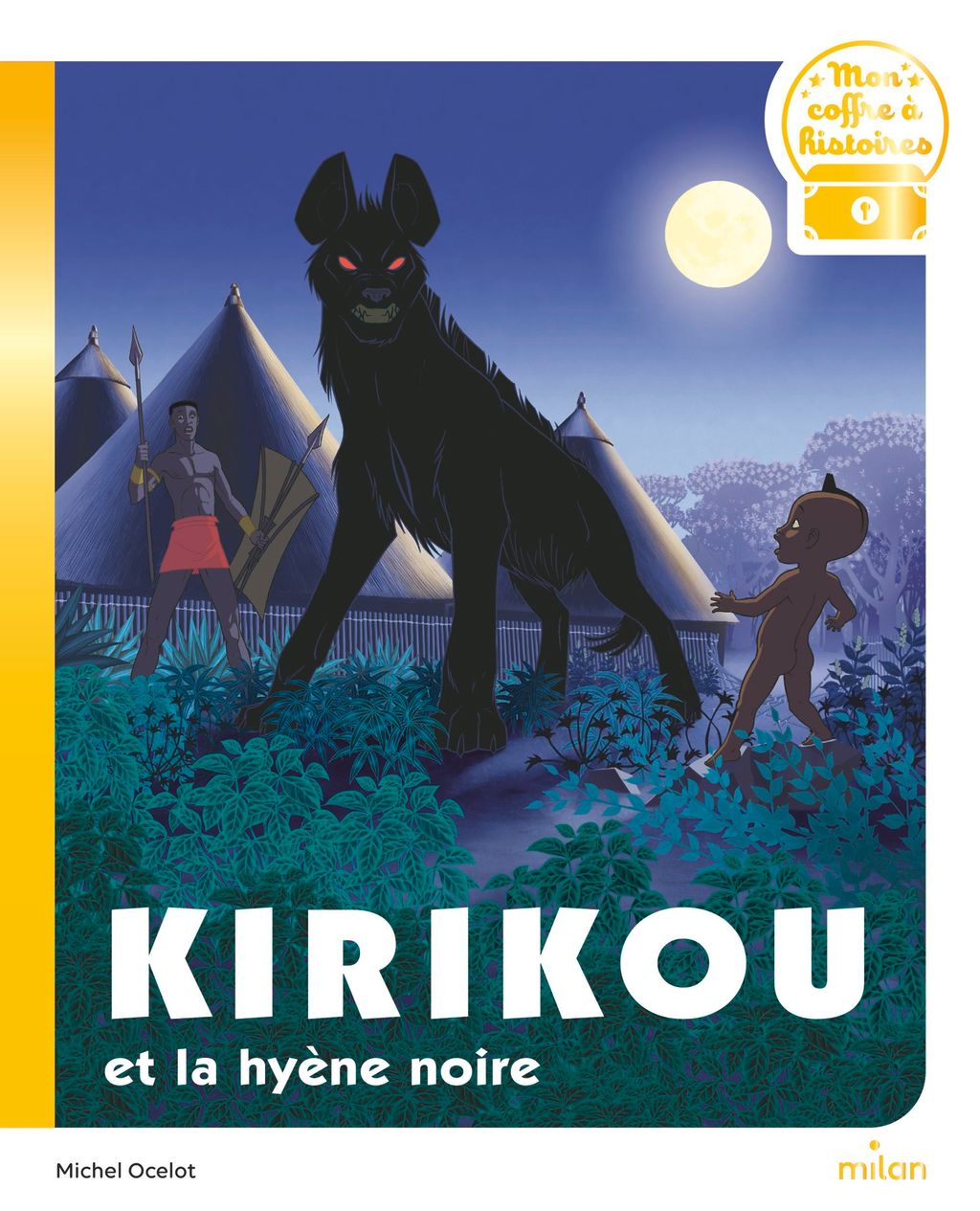Couverture de « Kirikou et la hyène noire »