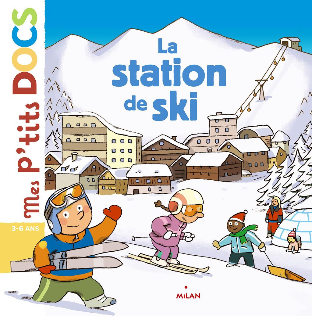 « La station de ski » cover