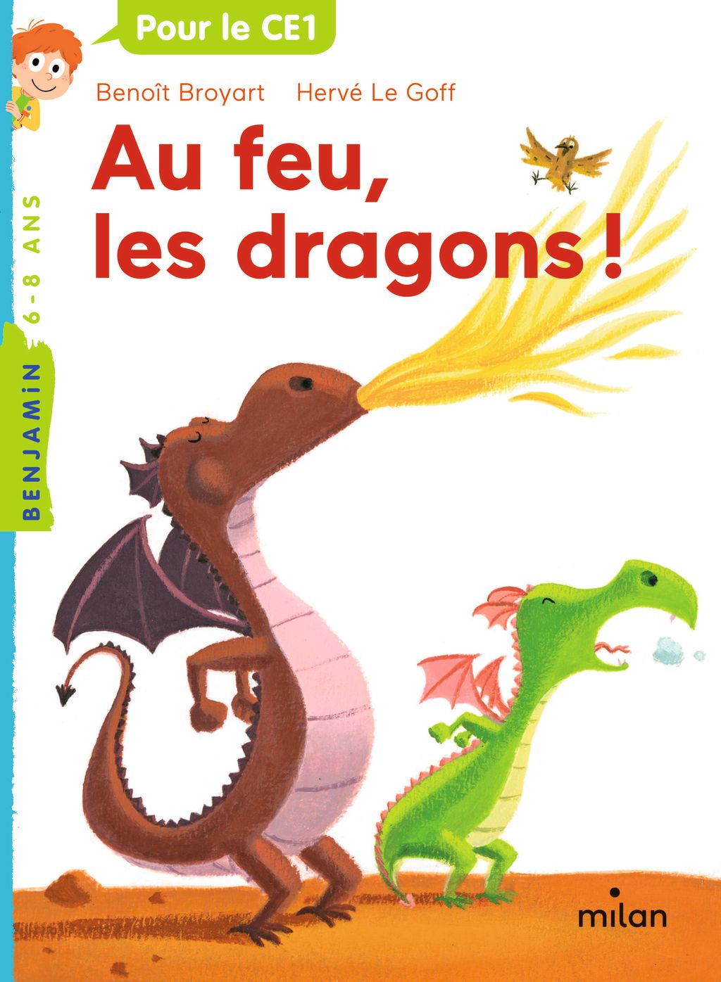 « Au feu les dragons » cover