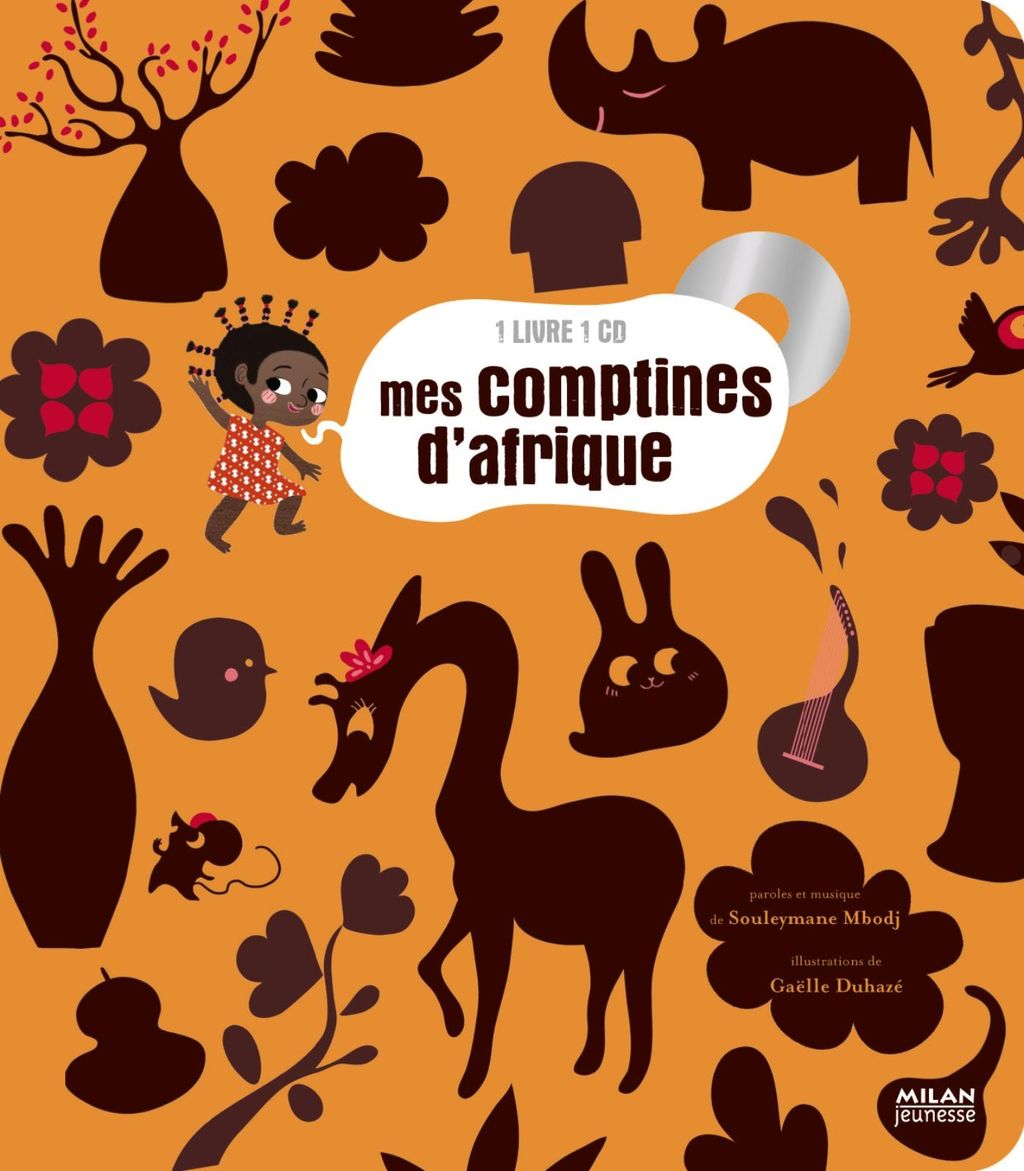 « Mes comptines d’Afrique + CD » cover