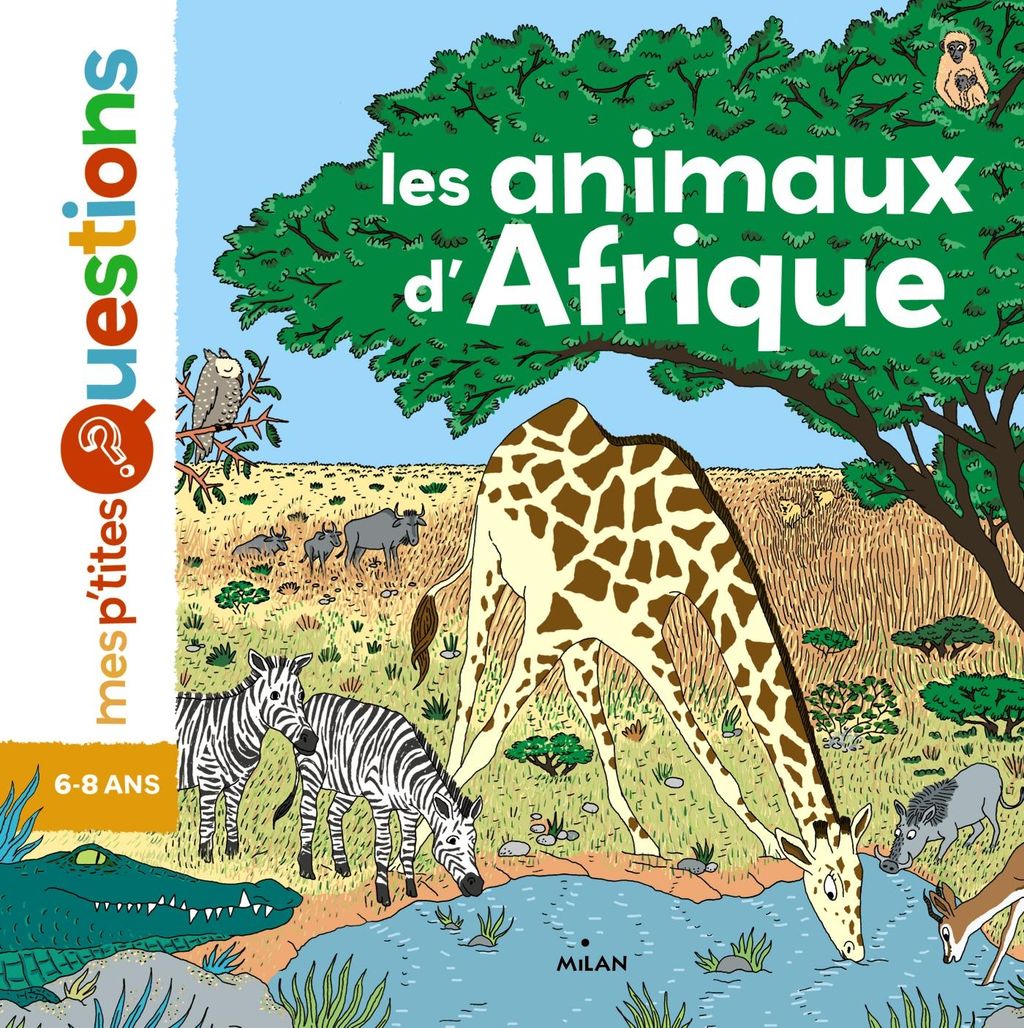 « Les animaux d’Afrique » cover