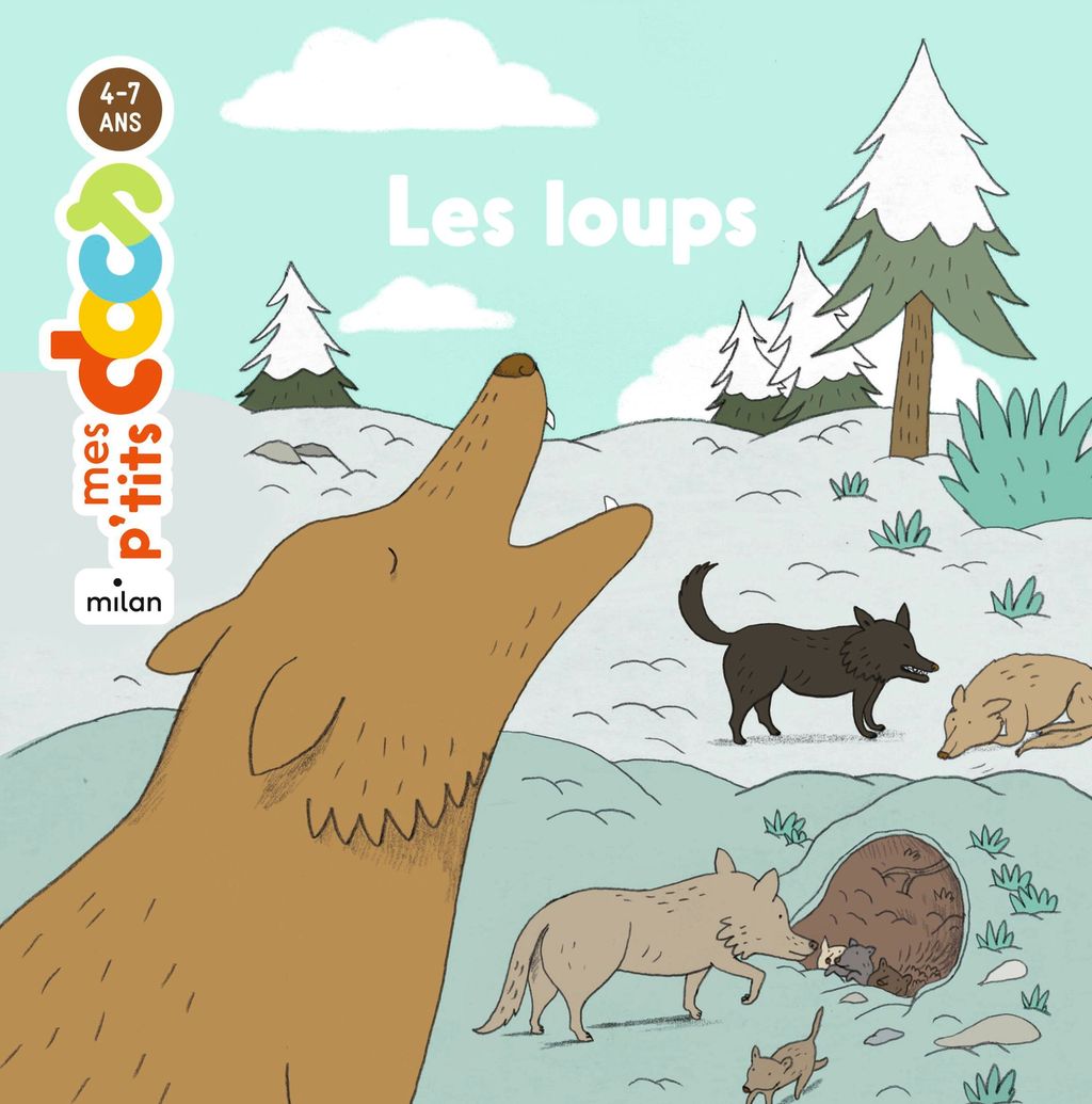 « Les loups » cover
