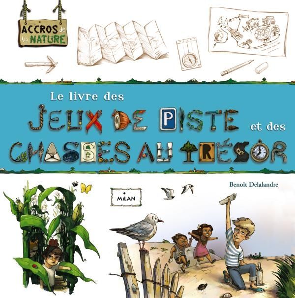 « Le livre des jeux de piste et des chasses au trésor » cover