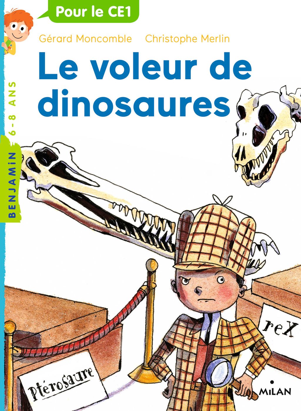 « Le voleur de dinosaures » cover
