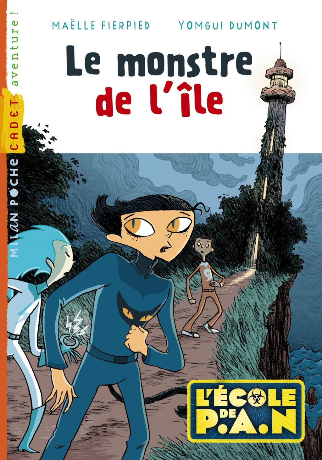 « Le monstre de l’île » cover