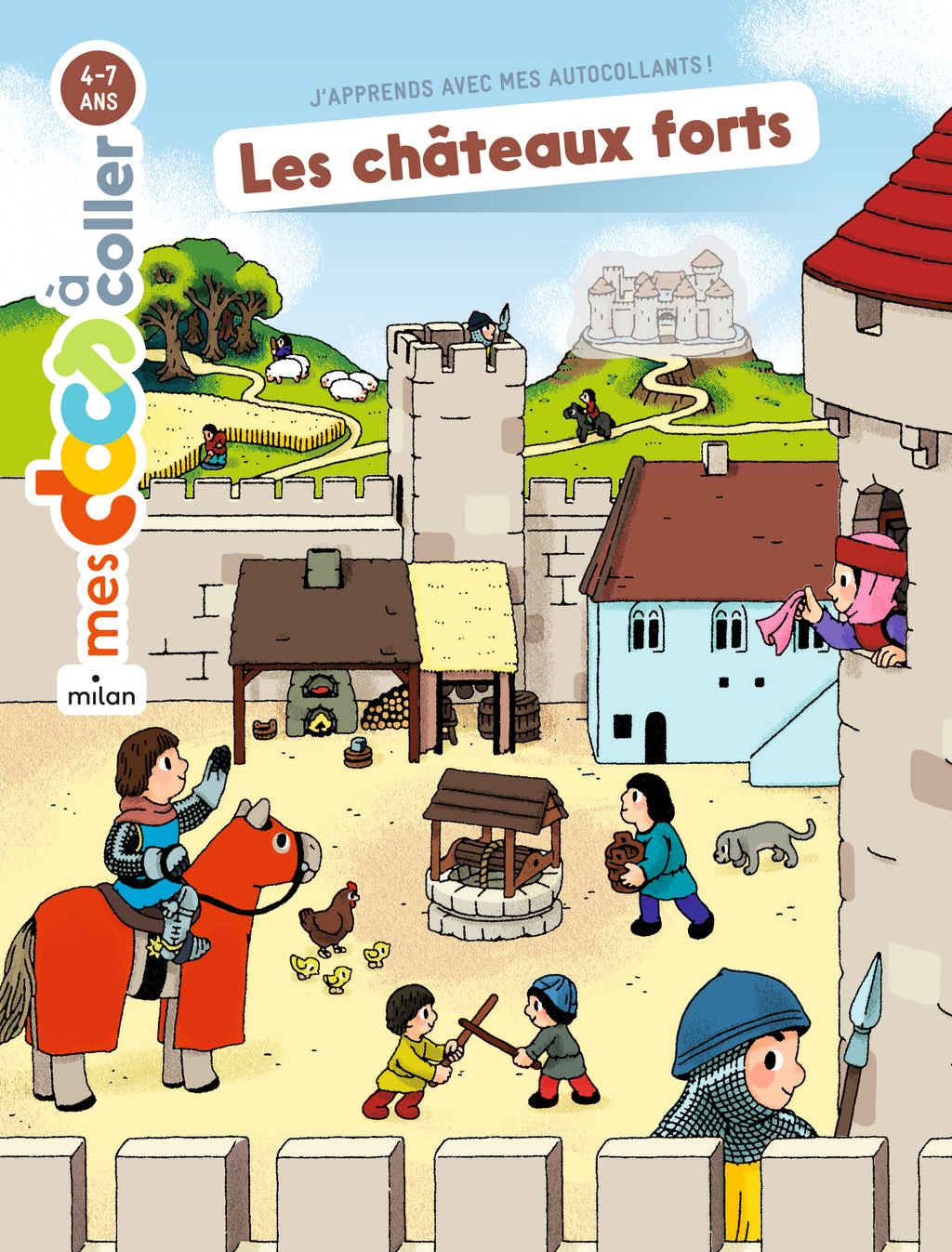 « Les châteaux forts » cover