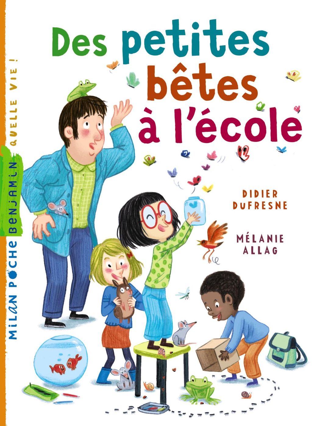 « Des petites bêtes à l’école » cover
