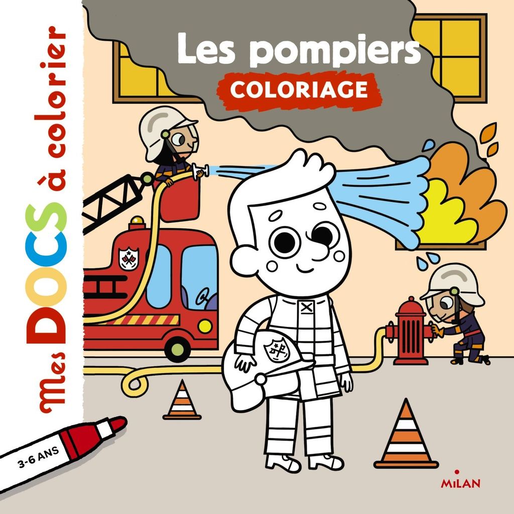 « Les pompiers » cover