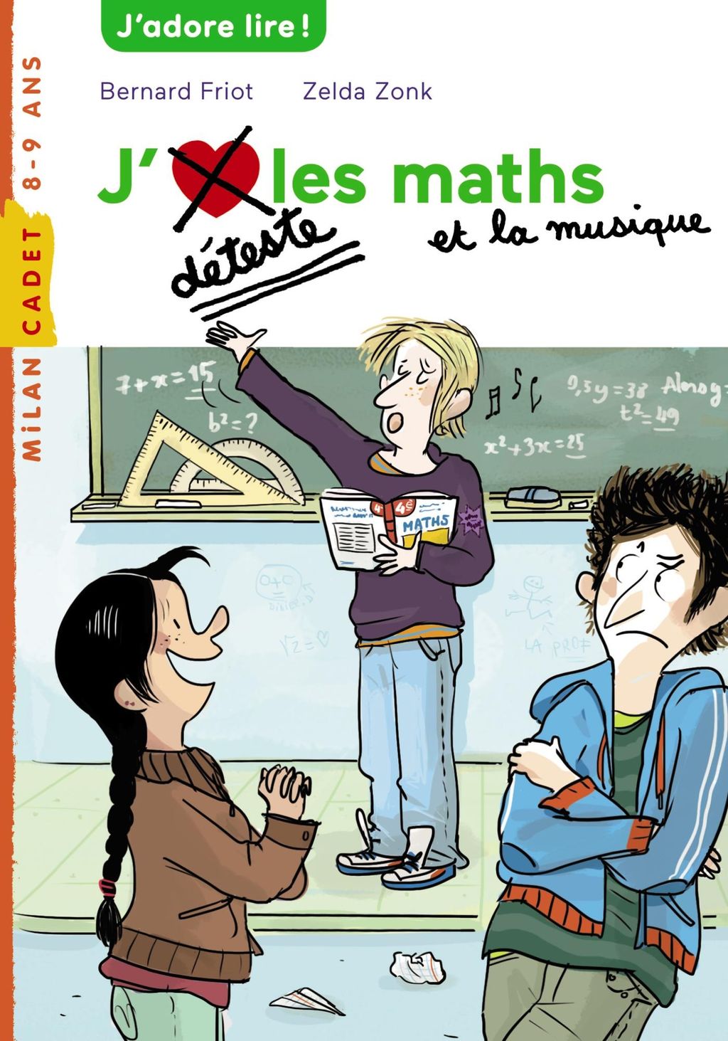 Couverture de « J’aime / Je déteste les maths et la musique »