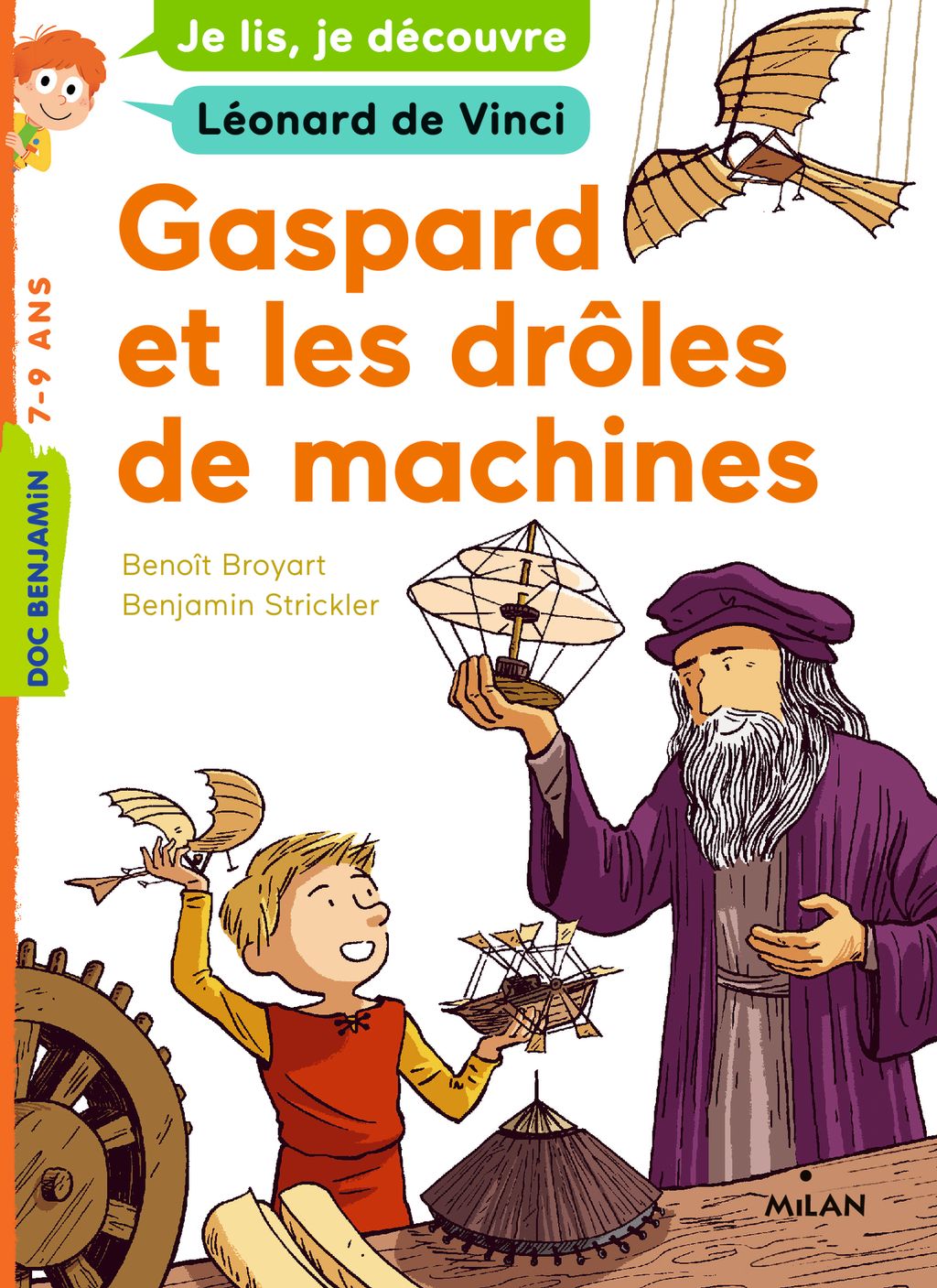 « Gaspard et les drôles de machines » cover