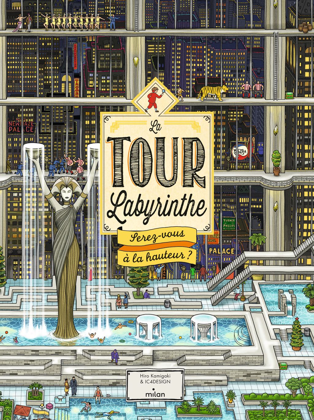 Couverture de « La Tour Labyrinthe : serez-vous à la hauteur ? »