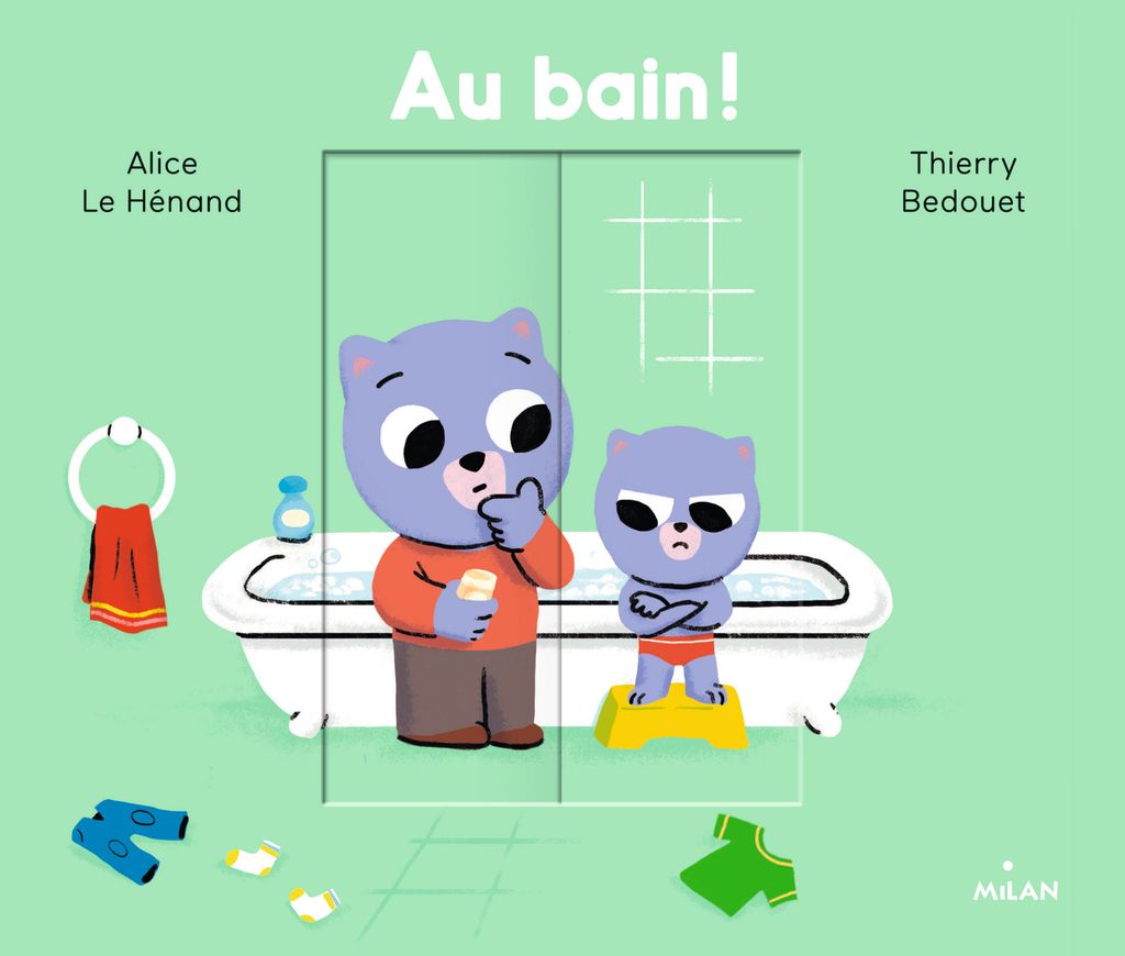 « Les Minousses – Au bain » cover