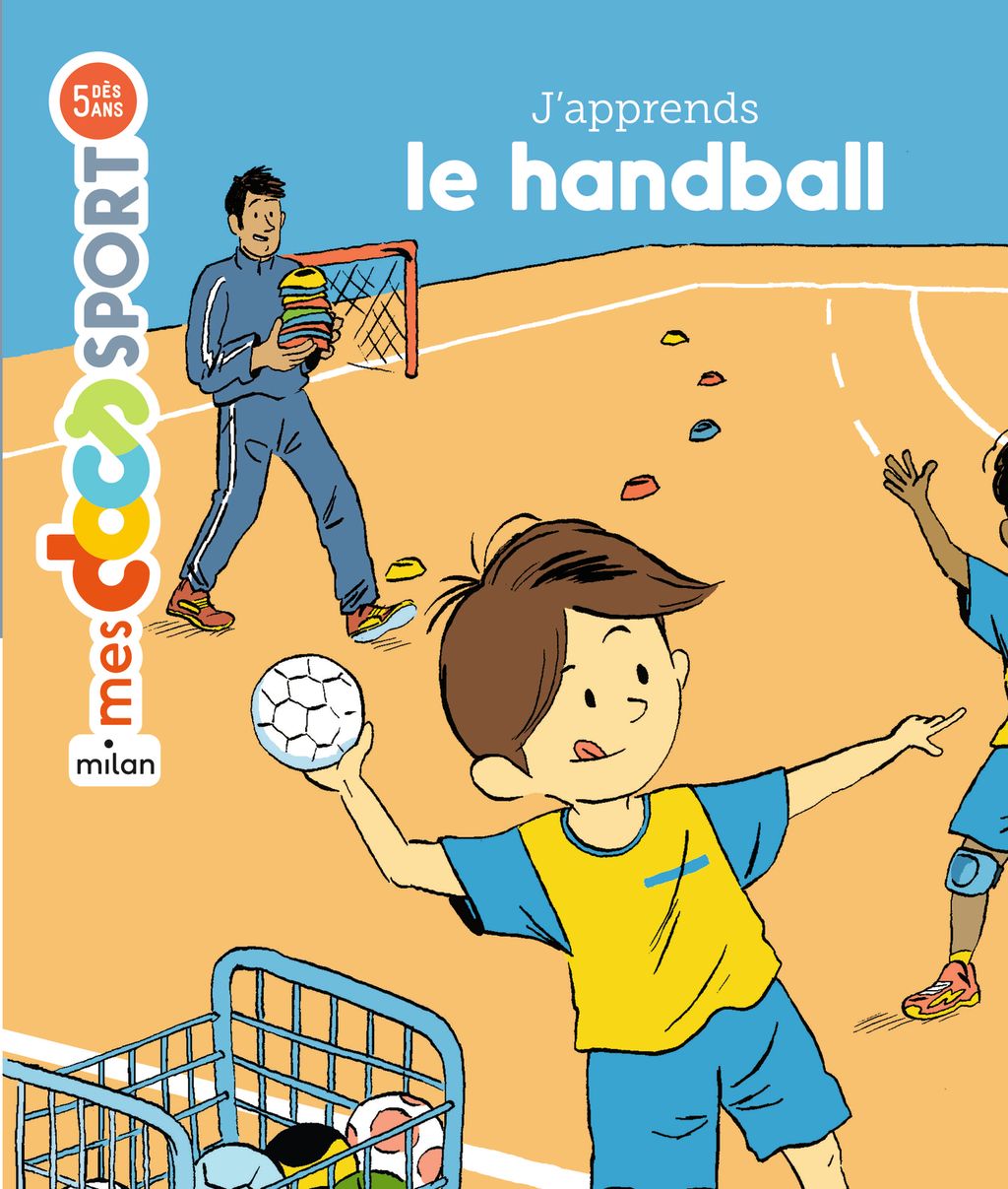 Couverture de « J’apprends le handball »