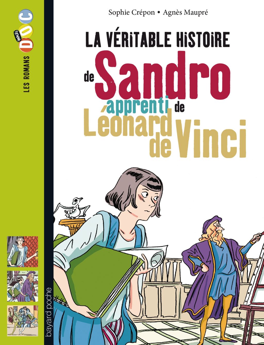 « La véritable histoire de Sandro, apprenti de Léonard de Vinci » cover