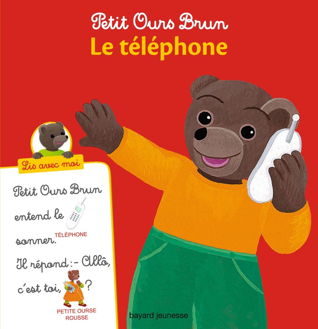 « Petit Ours Brun, Lis avec moi – Le téléphone » cover