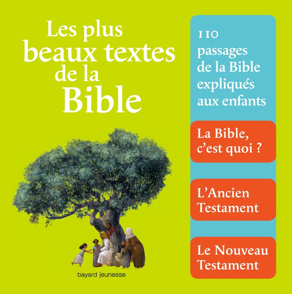 « Les plus beaux textes de la Bible » cover