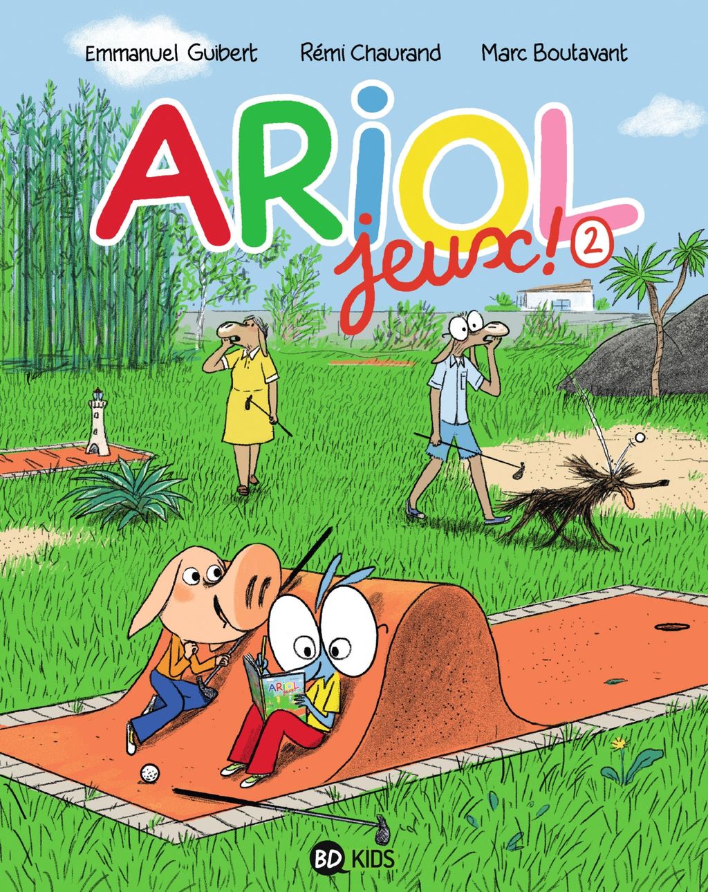 Couverture de « Ariol –  Cahier de jeux 2 »