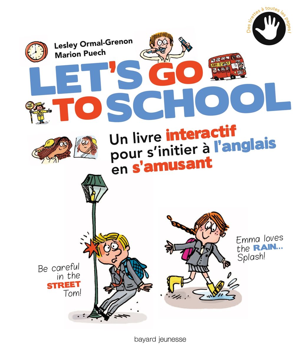 Couverture de « Let’s go to school »
