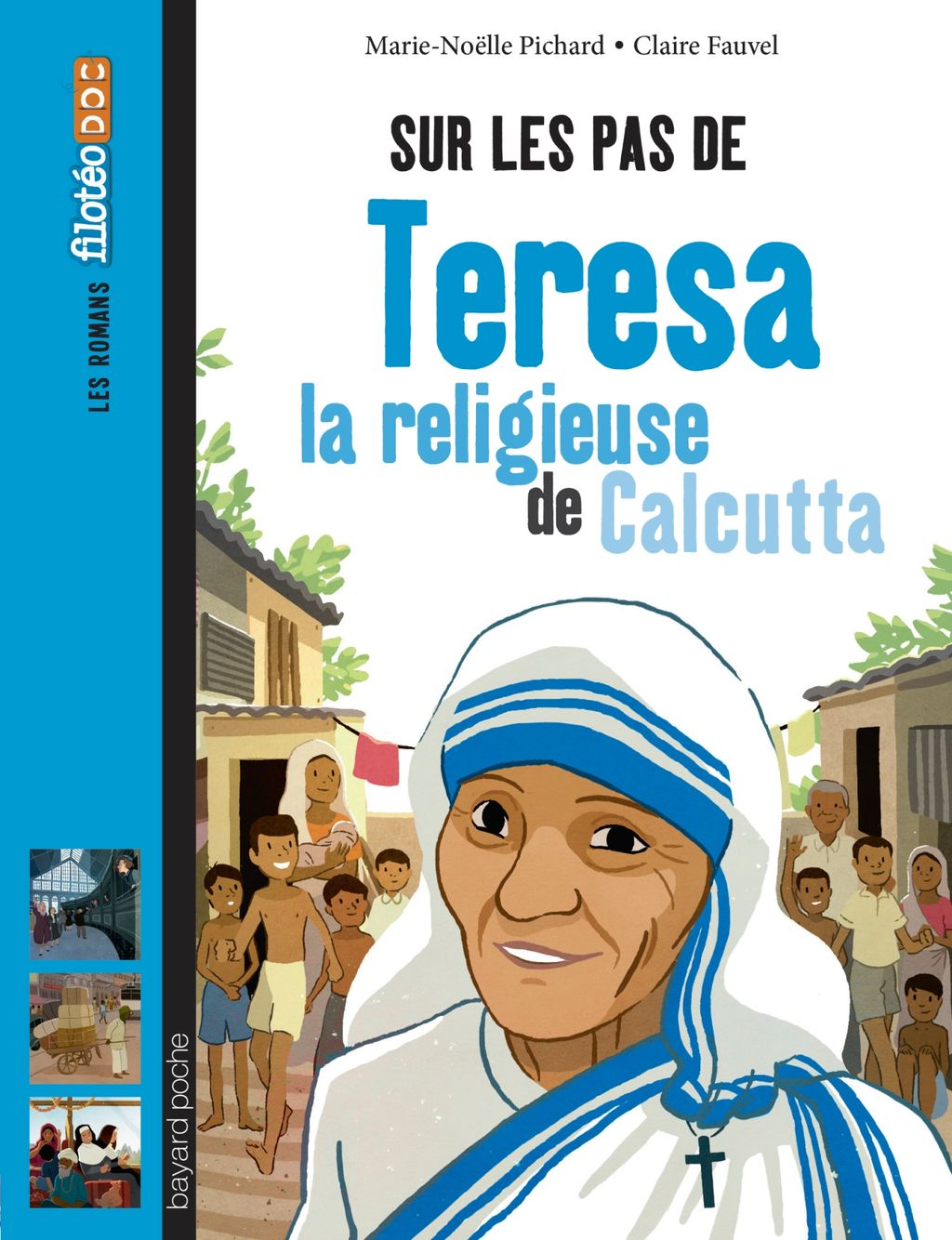 « Sur les pas de Teresa, la religieuse de Calcutta » cover