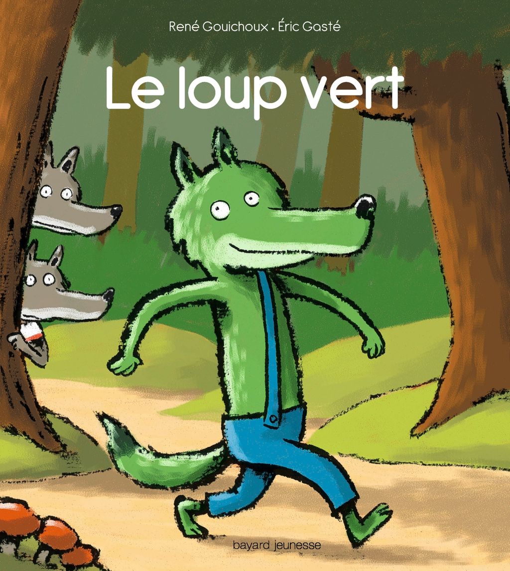 « Le loup vert » cover