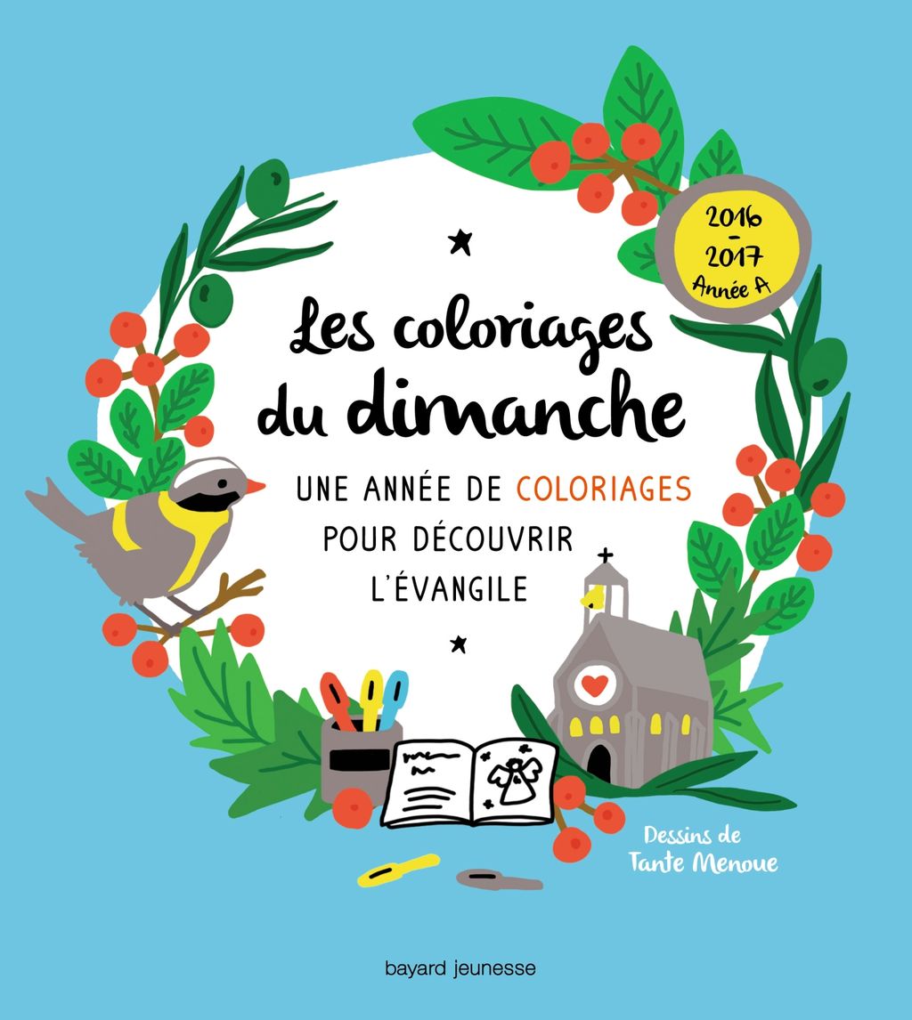 « Les coloriages du dimanche (année A) » cover