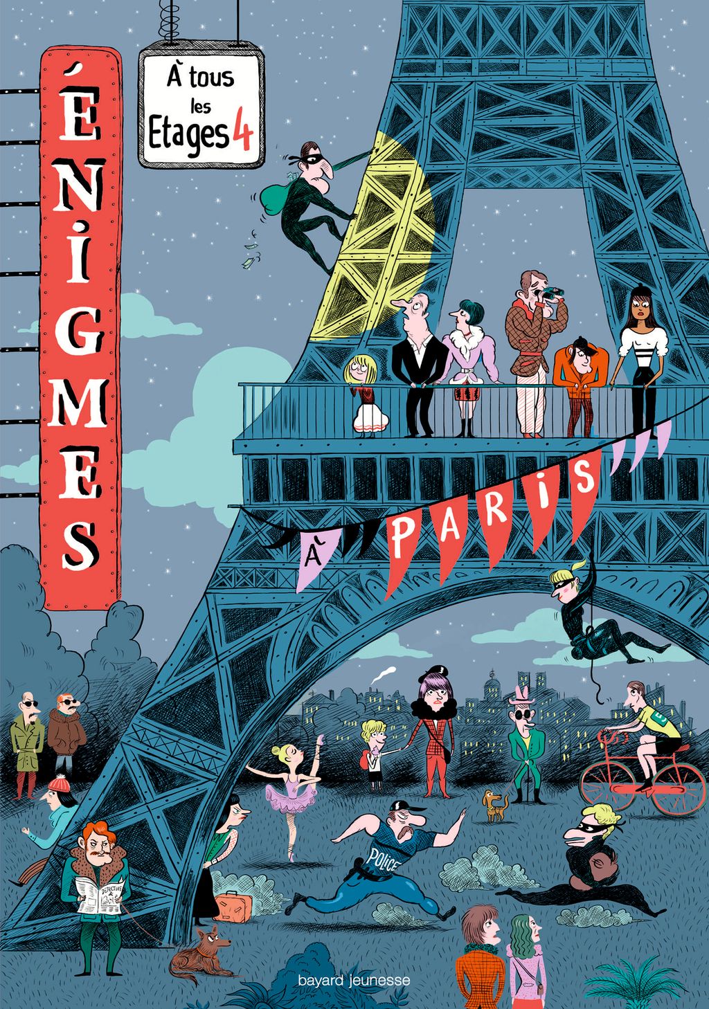 « Énigmes à tous les étages T.4, À Paris » cover