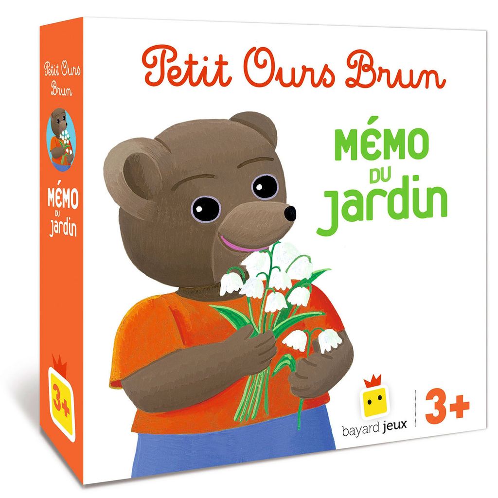 Jeu Petit Ours Brun Mémo du jardin Bayard Editions