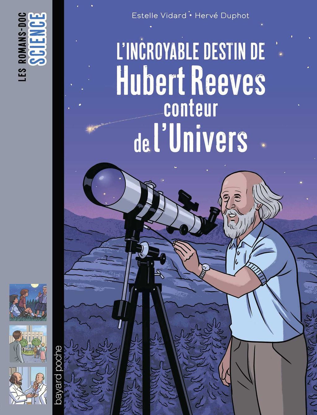 « L’incroyable destin d’Hubert Reeves, conteur de l’Univers » cover