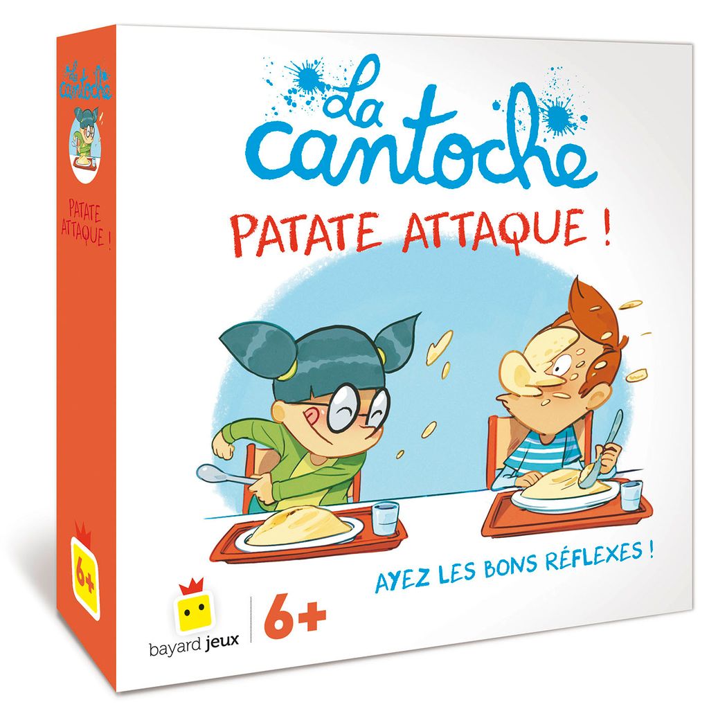 Couverture de « Jeu La cantoche – Patate Attaque ! »