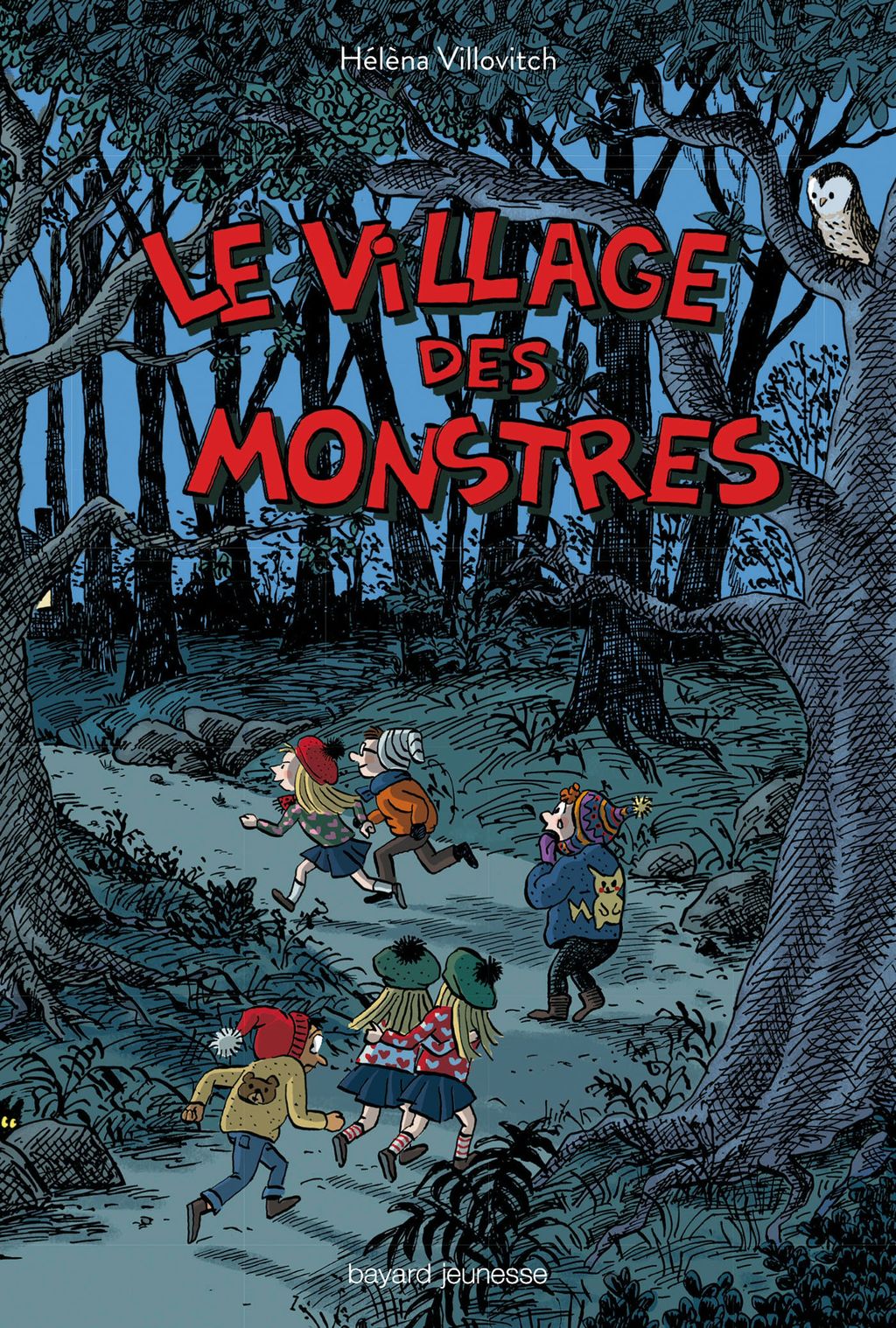 « Le village des monstres » cover