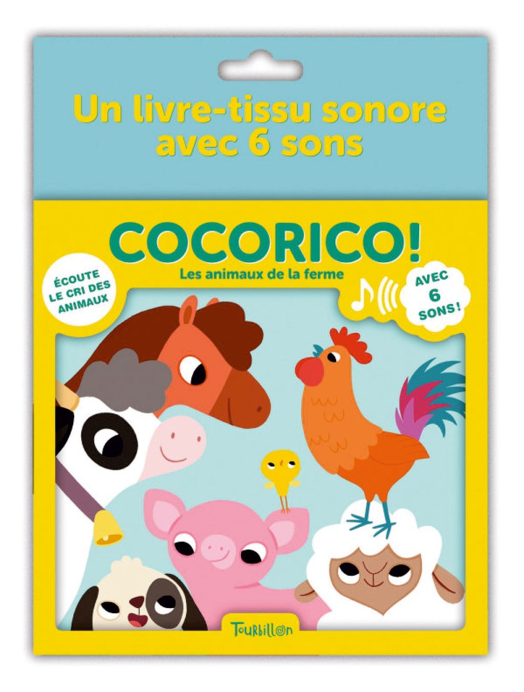 Couverture de « Cocorico ! – Les animaux de la ferme »