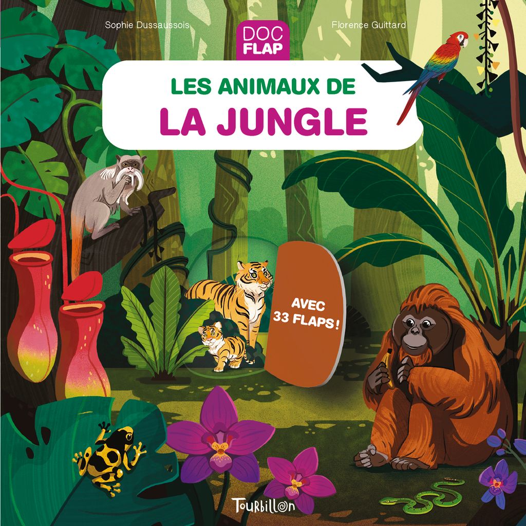 « Les animaux de la jungle » cover