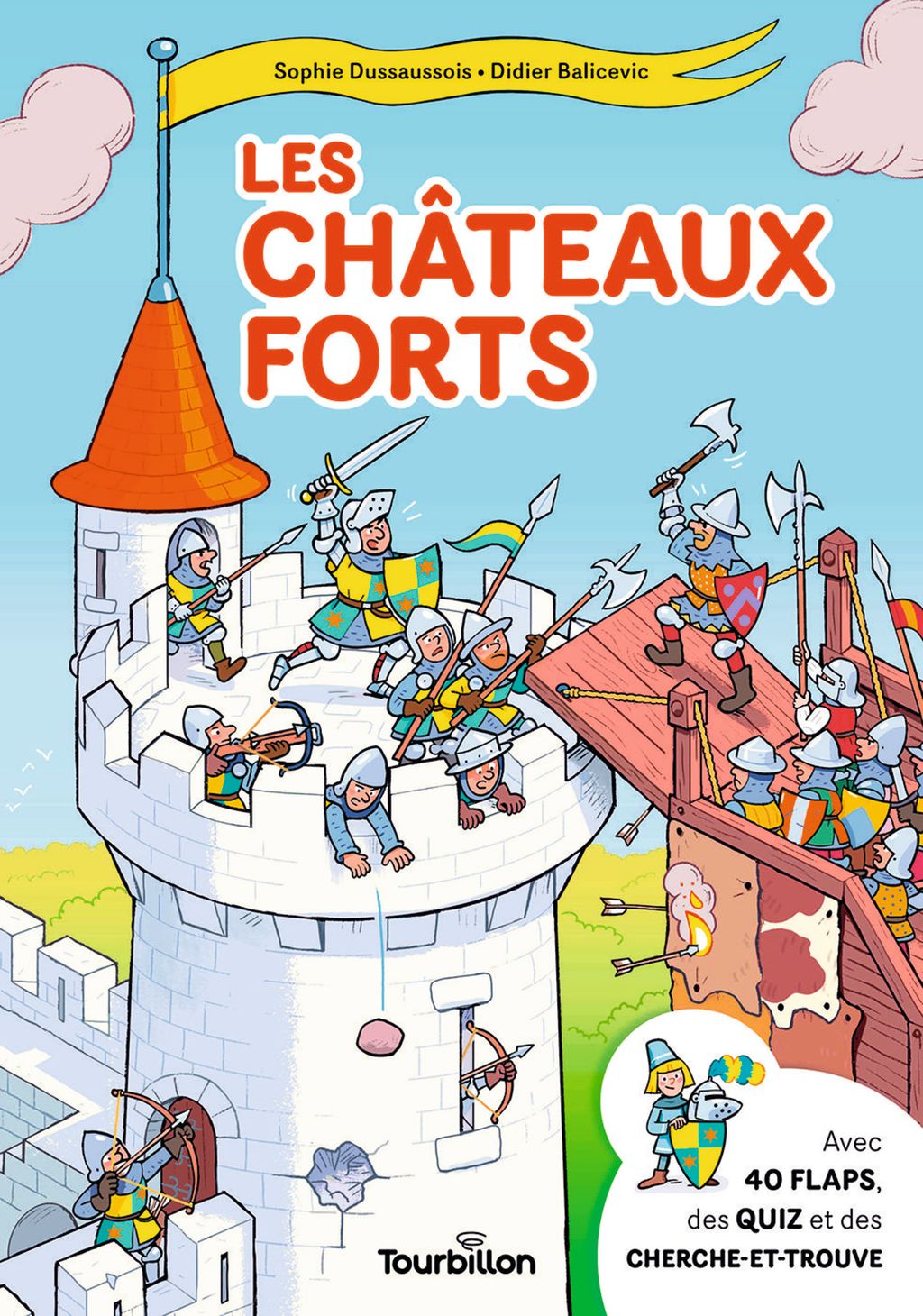Couverture de « Les châteaux forts – Tourbidoc »